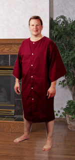 WeberWEAR Physical Therapy Gown 1
